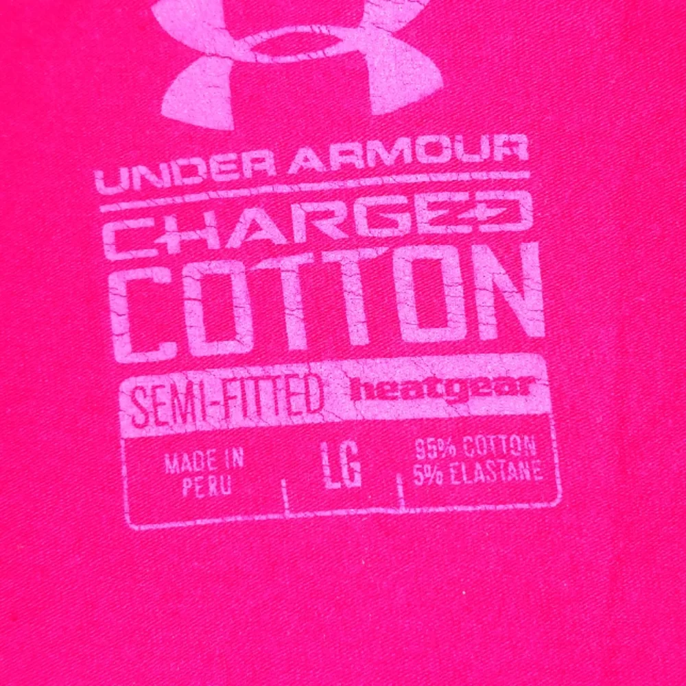 UNDER ARMOUR Charged Cotton Tee SZ LG - Picture 3 of 3